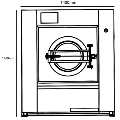 Fully Automatic Commercial Washing Machine (30kg), Industrial Washing Machine
