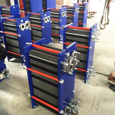 M6M Food Grade Stainless Steel 316L Water Cooler Heat Exchange Equipment Titanium Gasket Plate Heat Exchangers