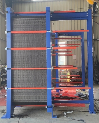 M6M Food Grade Stainless Steel 316L Water Cooler Heat Exchange Equipment Titanium Gasket Plate Heat Exchangers