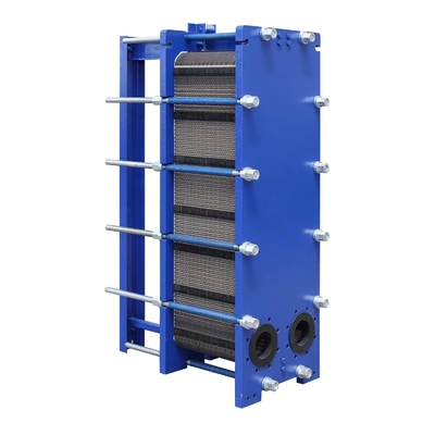M15M High-quality Stainless Steel Gasket Plate Heat Exchanger, a Heat Exchange Equipment in the Field of Milk Processing.