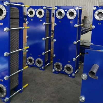 M15M High-quality Stainless Steel Gasket Plate Heat Exchanger, a Heat Exchange Equipment in the Field of Milk Processing.