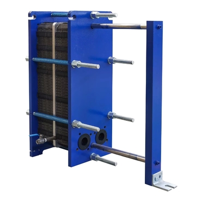 M15M High-quality Stainless Steel Gasket Plate Heat Exchanger, a Heat Exchange Equipment in the Field of Milk Processing.