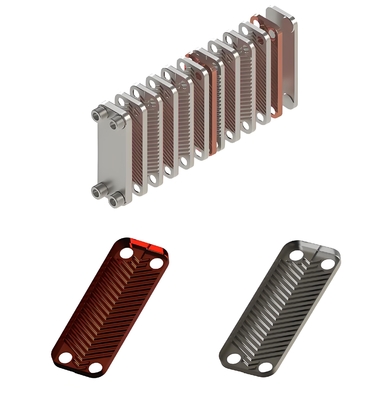 B3-052 Customized High-end Nickel Welded Titanium Plate Brazed Heat Exchanger