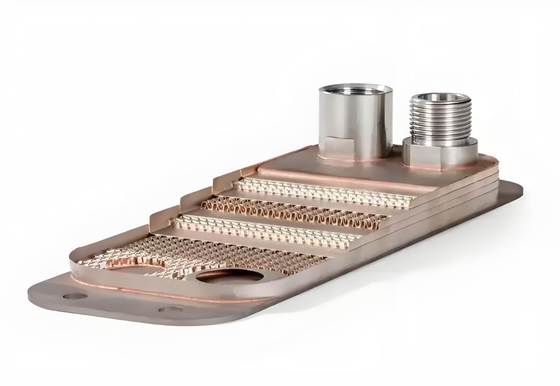 B3-052 Customized High-end Nickel Welded Titanium Plate Brazed Heat Exchanger