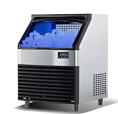 Fully Automatic 130kg Medium-Sized Ice Maker Electric Power Source for Large Demand in Restaurants and Bars