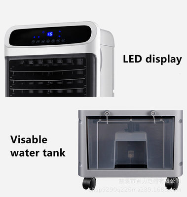 Hot Sale Portable Standing Panel Water Tank Small Size 220v Evaporative Air Cooling Fan Remote Control Floor Standing Option