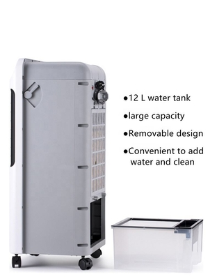 Hot Sale Portable Standing Panel Water Tank Small Size 220v Evaporative Air Cooling Fan Remote Control Floor Standing Option