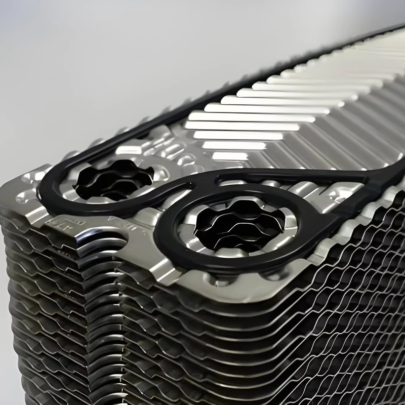5S Standardized Process, High Cost-effectiveness 316L Plate EPDM Combined Plate Heat Exchanger Accessories
